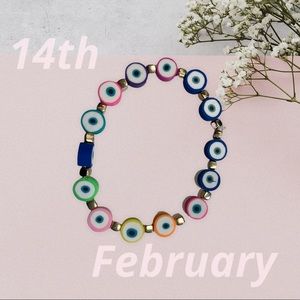 Evil eye bracelet